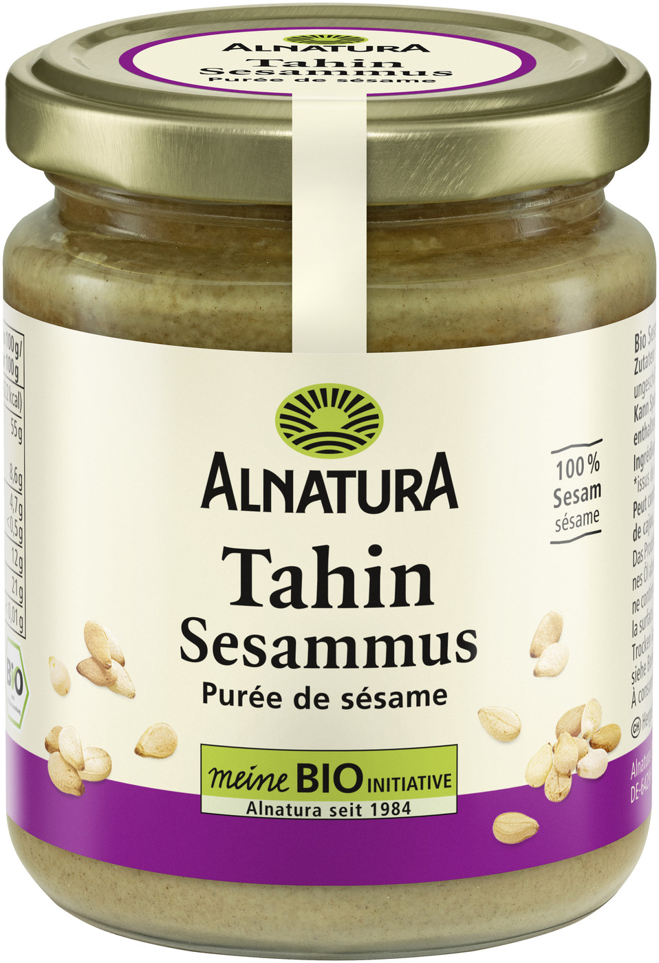 Alnatura Bio Tahin Sesammus 250G Alnatura Bio Tahin Sesammus 250G