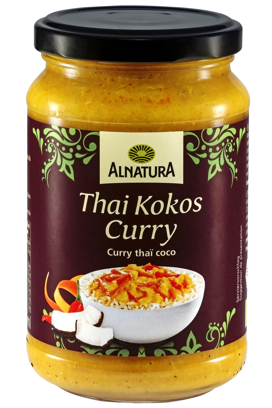 Alnatura Bio Thai Kokos Curry 325ML Alnatura Bio Thai Kokos Curry 325ML
