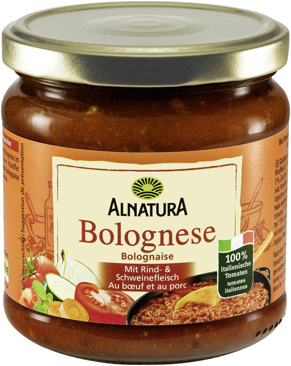 Alnatura Bio Tomatensauce Bolognese 330ml