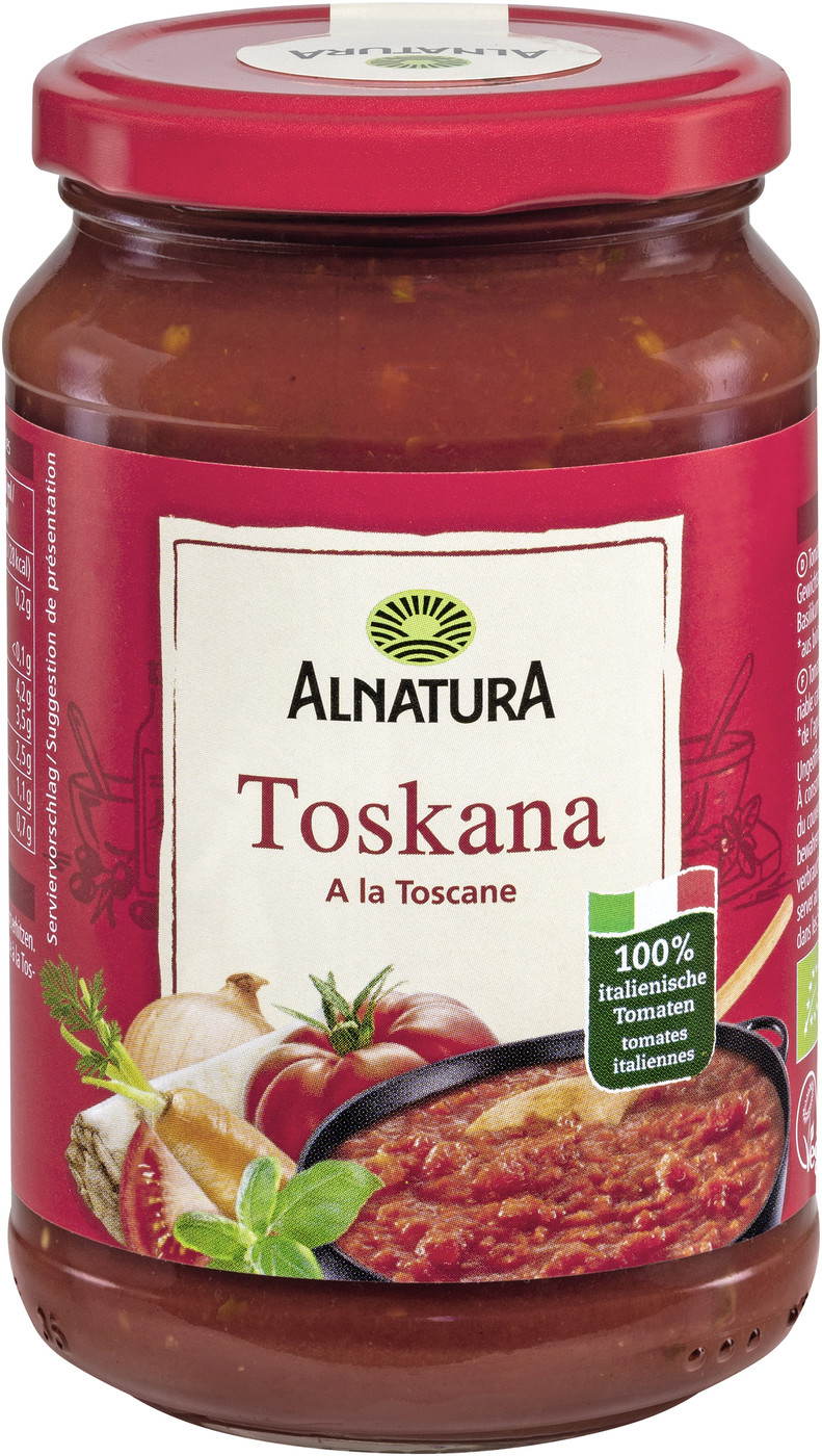 Alnatura Bio Tomatensauce Toscana 325ML Alnatura Bio Tomatensauce Toscana 325ML