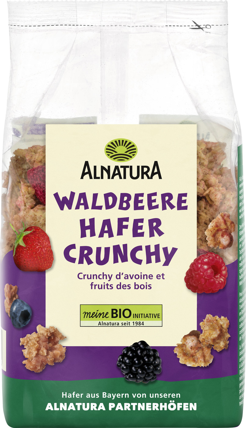 Alnatura Bio Waldbeere Hafer Crunchy 375G Alnatura Bio Waldbeere Hafer Crunchy 375G