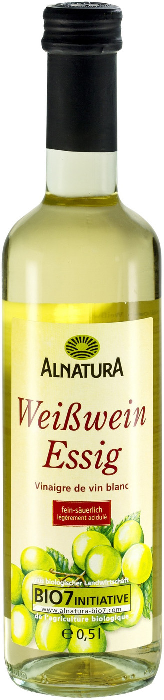 Alnatura Bio Weißweinessig 0,5L