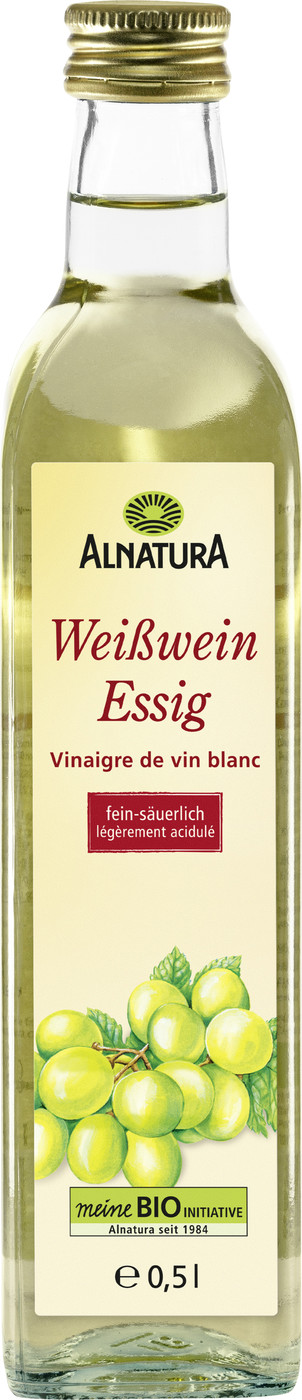 Alnatura Bio Weißweinessig 0,5L Alnatura Bio Weißweinessig 0,5L
