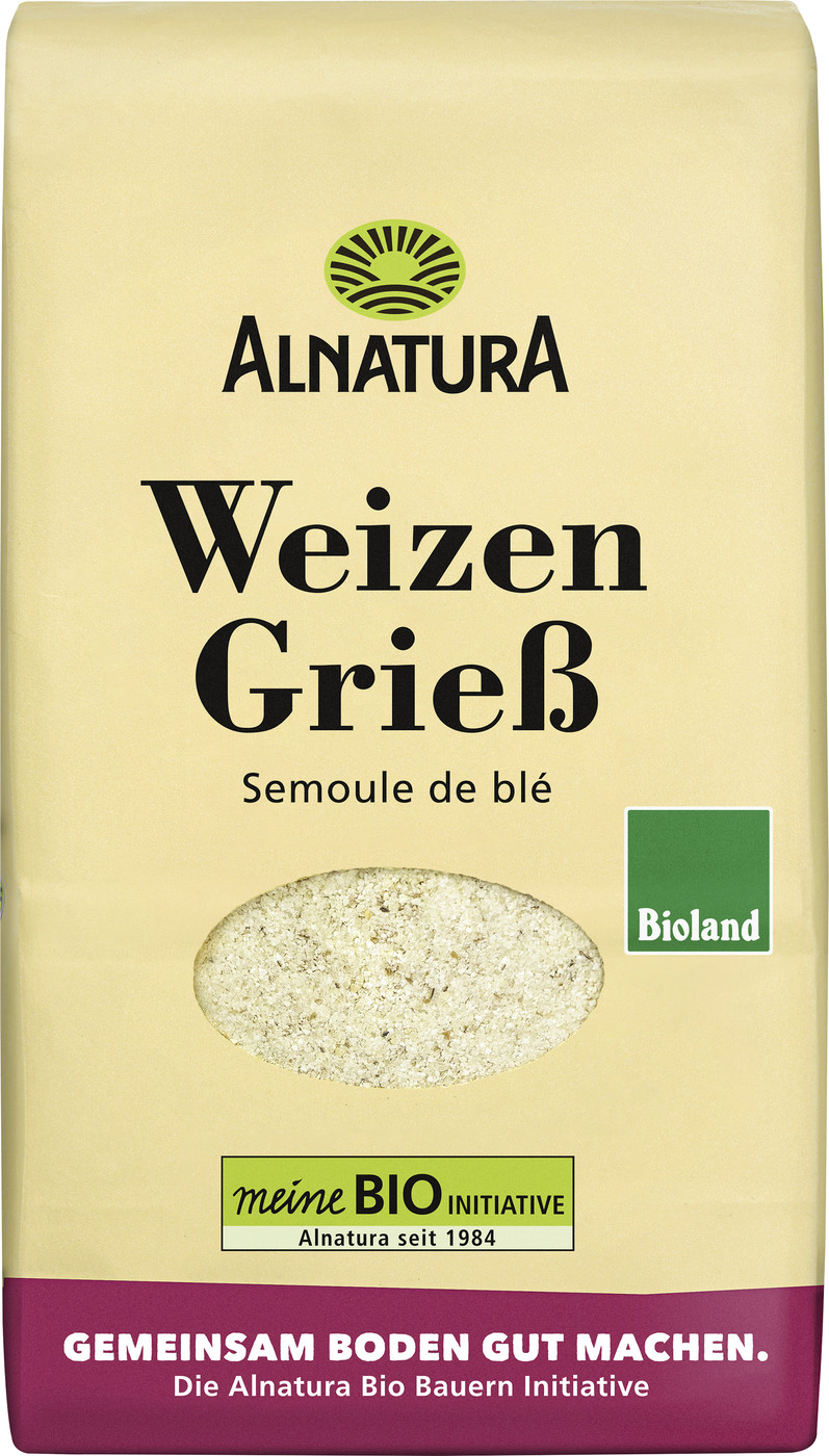 Alnatura Bio Weizen Grieß 500G Alnatura Bio Weizen Grieß 500G