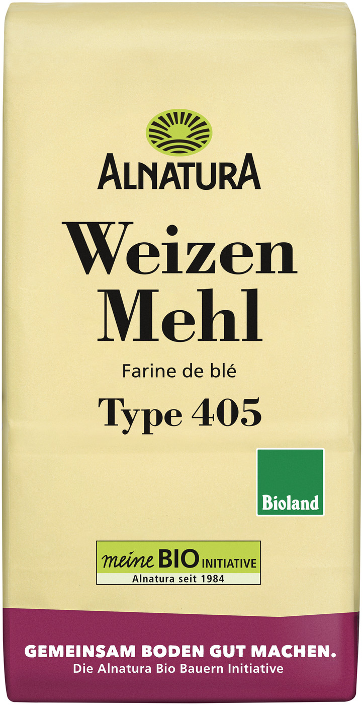 Alnatura Bio Weizenmehl Type 405 1KG Alnatura Bio Weizenmehl Type 405 1KG