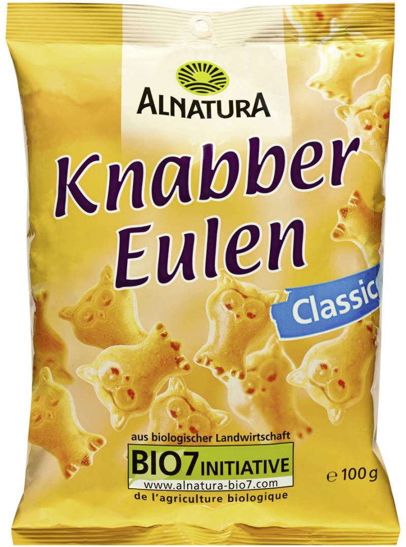 Alnatura Knabber Eulen Classic 100G