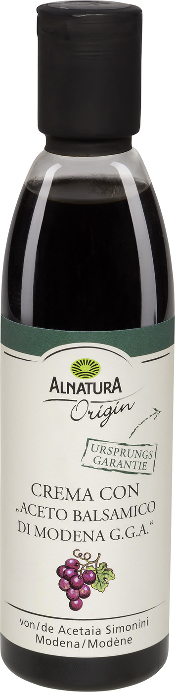 Alnatura Origin Bio Crema Con Aceto Balsamico di Modena 250ML Alnatura Origin Bio Crema Con Aceto Balsamico di Modena 250ML