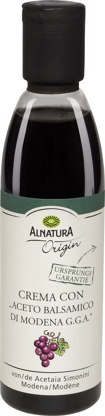 Alnatura Origin Bio Crema Con Aceto Balsamico di Modena 250ML