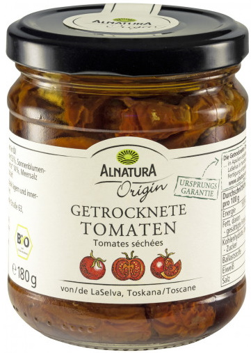 Alnatura Origin Bio Getrocknete Tomaten 180G Alnatura Origin Bio Getrocknete Tomaten 180G