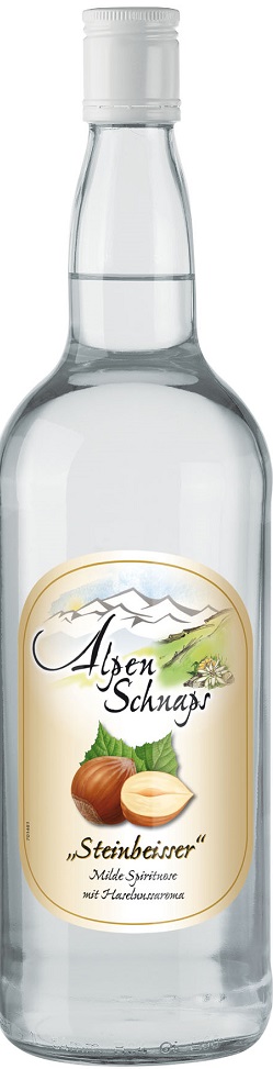 Alpenschnaps Haselnuss 1L Alpenschnaps Haselnuss 1L