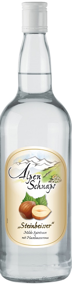 Alpenschnaps Haselnuss 1L