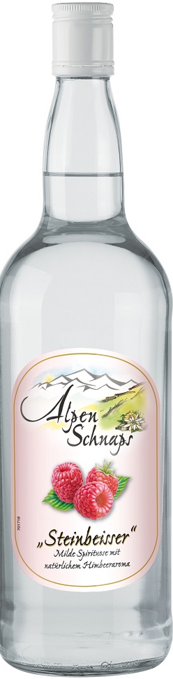Alpenschnaps Himbeer 1L Alpenschnaps Himbeer 1L