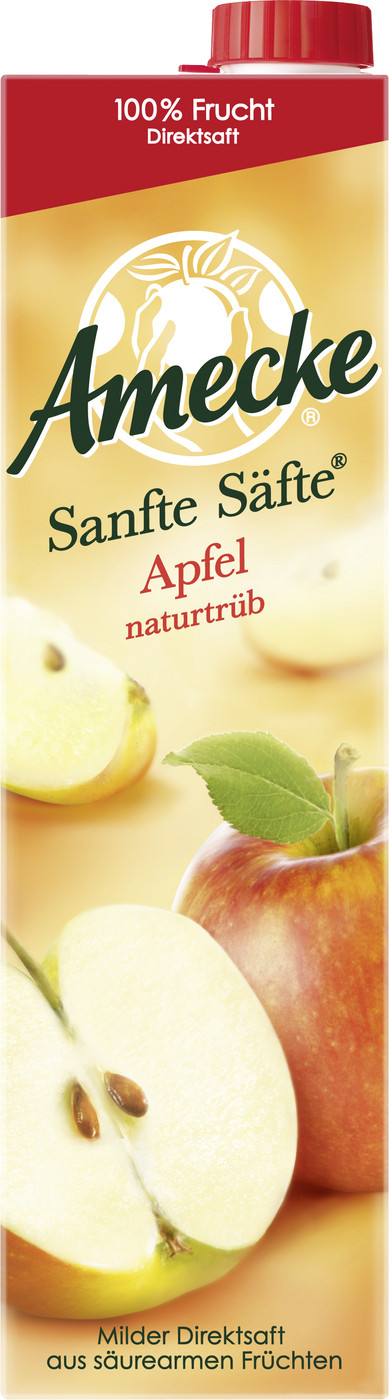 Amecke Sanfte Säfte Apfel naturtrüb 1L