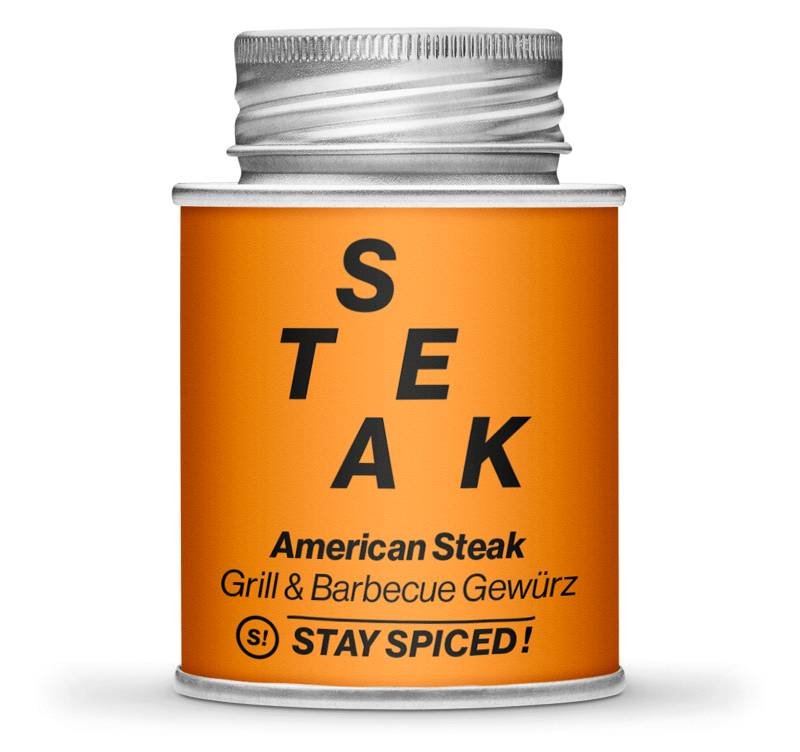 American Steak - Grill & Barbecue Gewürz 170ml Schraubdose