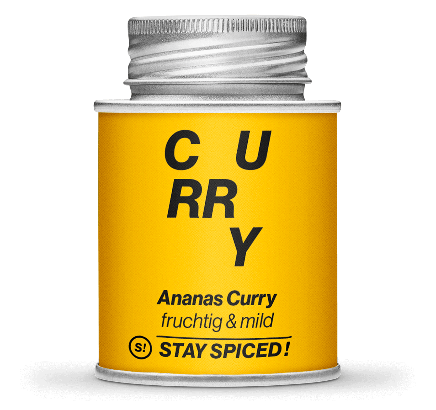 Ananas Curry - fruchtige Currymischung, 170ml Schraubdose