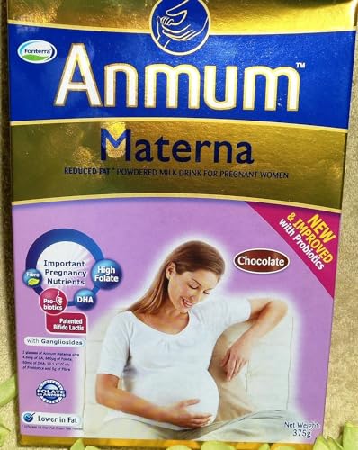 Anmum Materna Schokoladenreduziertes Milchpulver für Schwangere 375 g
