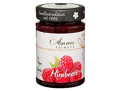 Annes Feinste Himbeer-Konfitüre extra aus Bayern (225 g) - Bio von Annes Feinste