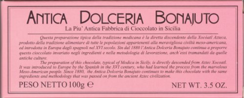 Antica dolceria bonajuto Dunkle Schokolade 45% mit Vanille