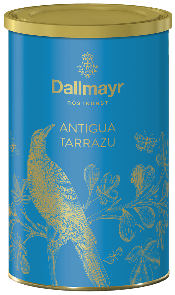 Antigua Tarrazu Dose blau gemahlen Antigua Tarrazu Dose blau gemahlen von Alois Dallmayr Kaffee OHG