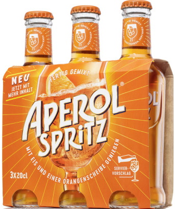 Aperol Spritz 3ST 0,6L Aperol Spritz 3ST 0,6L