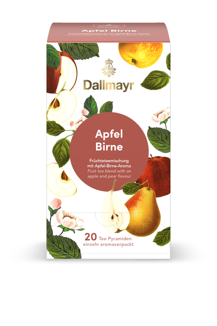 Apfel - Birne Früchteteemischung mit Apfel - Birne - Aroma von Alois Dallmayr Kaffee OHG