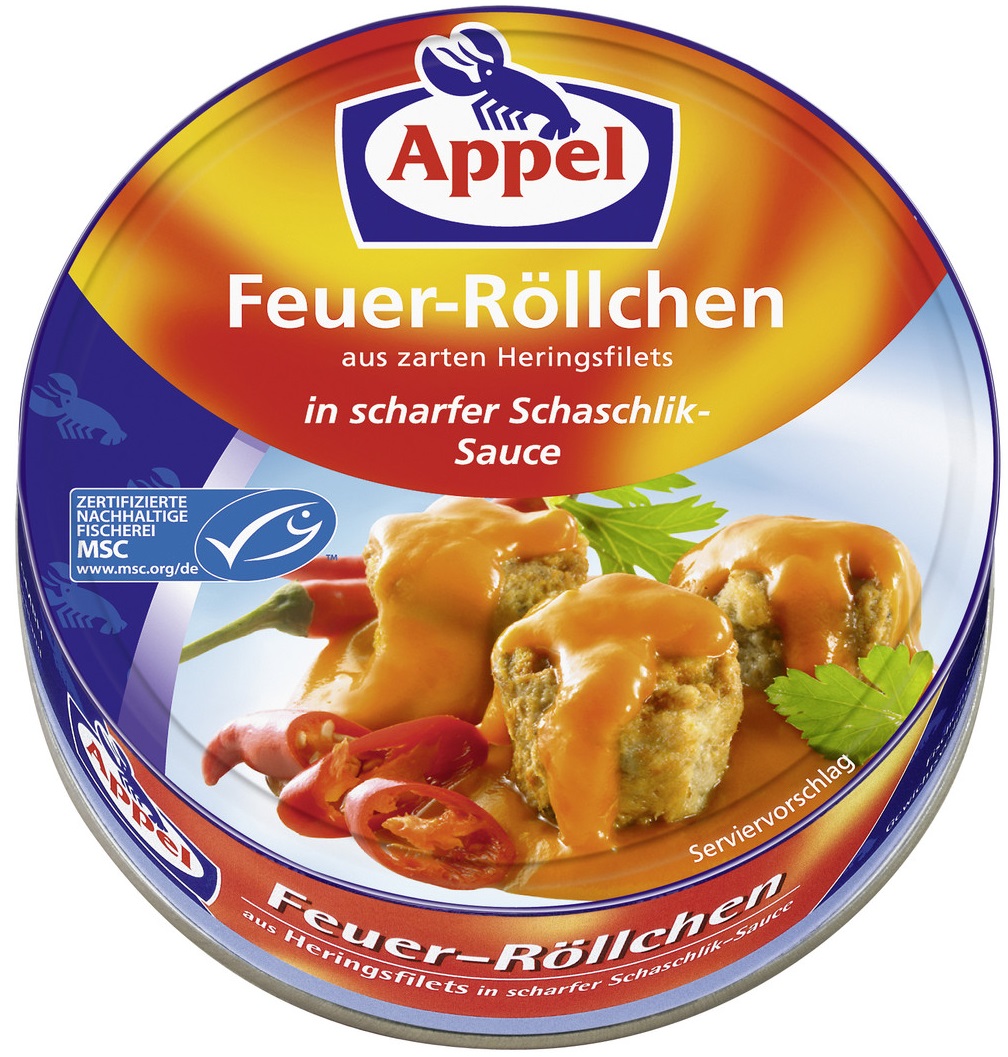 Appel Feuer-Röllchen 200G Appel Feuer-Röllchen 200G