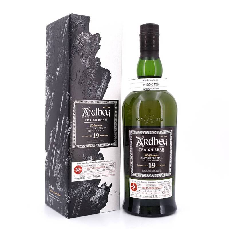 Ardbeg Traigh Bhan 19 Jahre Batch 2 Matured in 0,70 L/ 46.2% vol