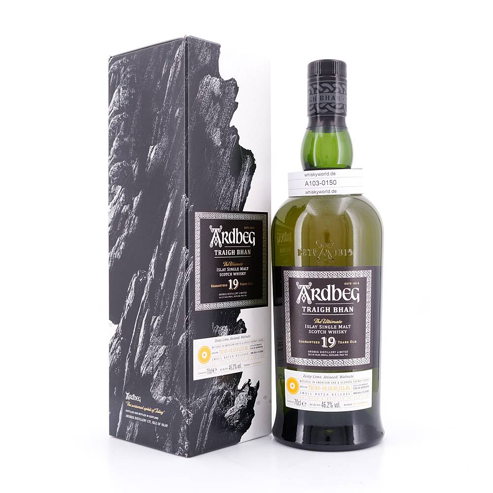 Ardbeg Traigh Bhan 19 Jahre Batch 3 Matured in 0,70 L/ 46.2% vol