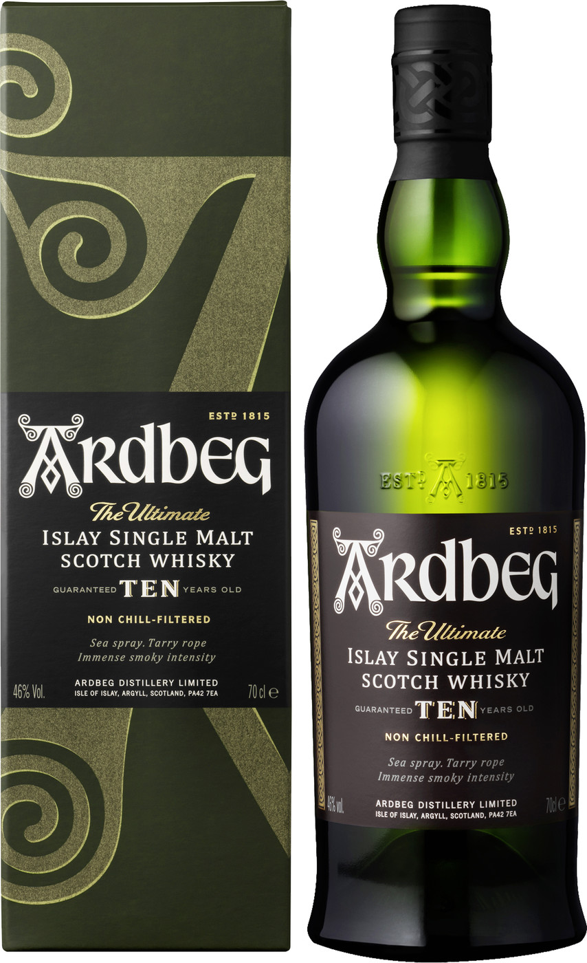 Ardbeg Whisky 10 Jahre 46% GP 0,7L