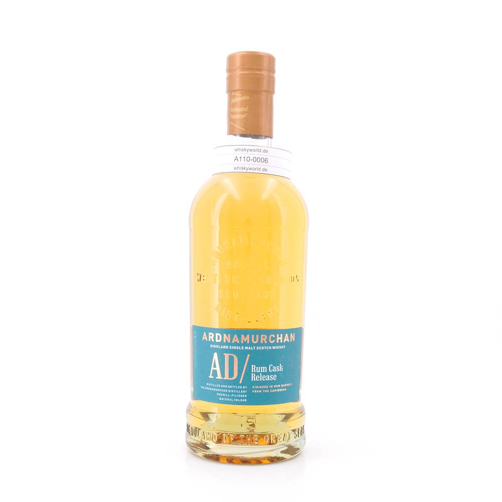 Ardnamurchan AD Rum Cask Release 0,70 L/ 55.0% vol Ardnamurchan AD Rum Cask Release 0,70 L/ 55.0% vol
