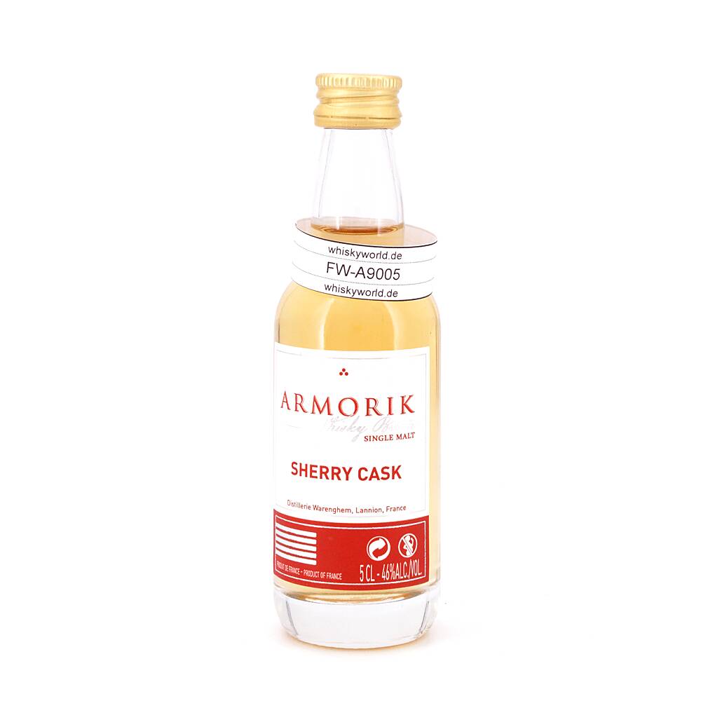 Armorik Sherry Cask Miniatur 0,050 L/ 46.0% vol Armorik Sherry Cask Miniatur 0,050 L/ 46.0% vol