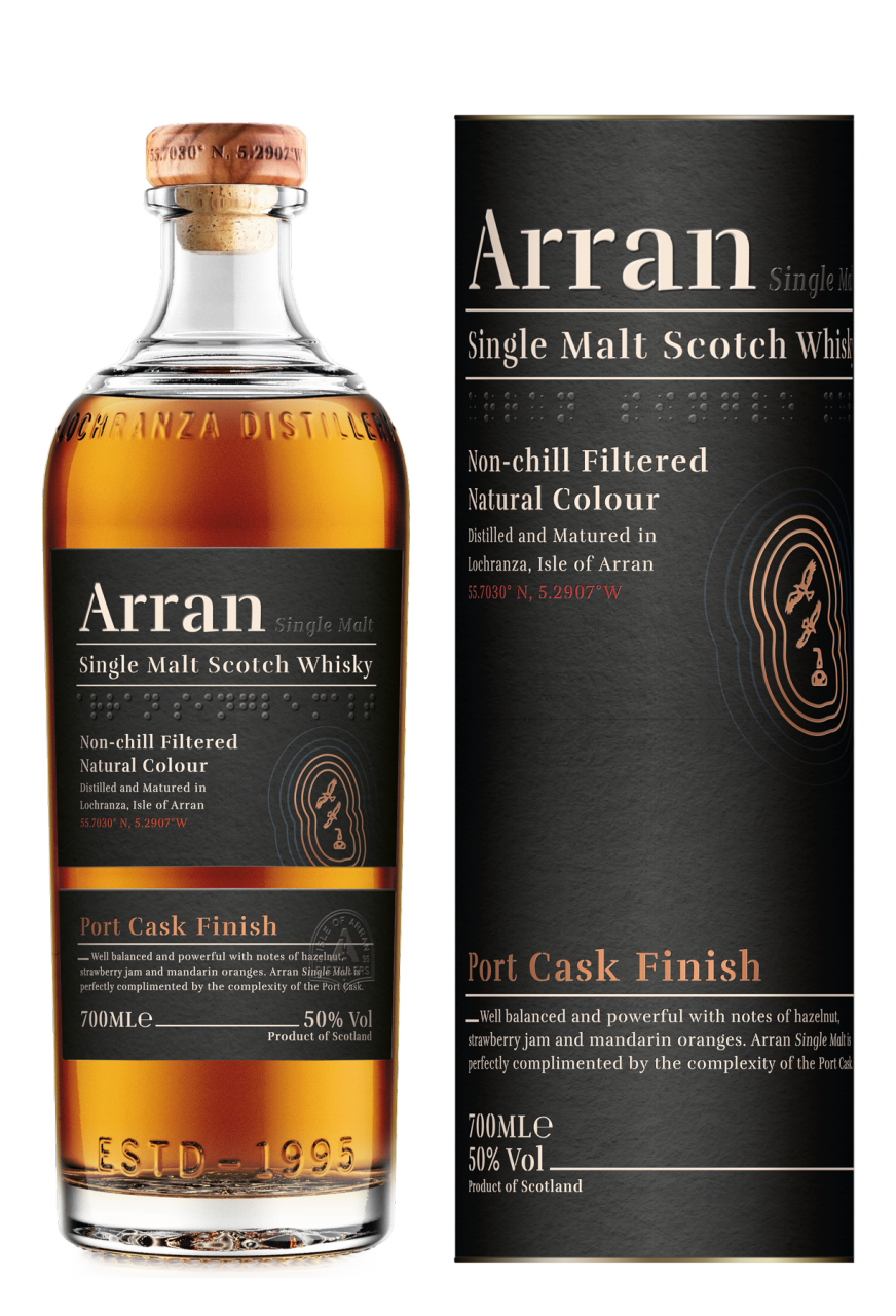 Arran Port Cask Finish Single Malt Scotch Wisky 0,7 Liter