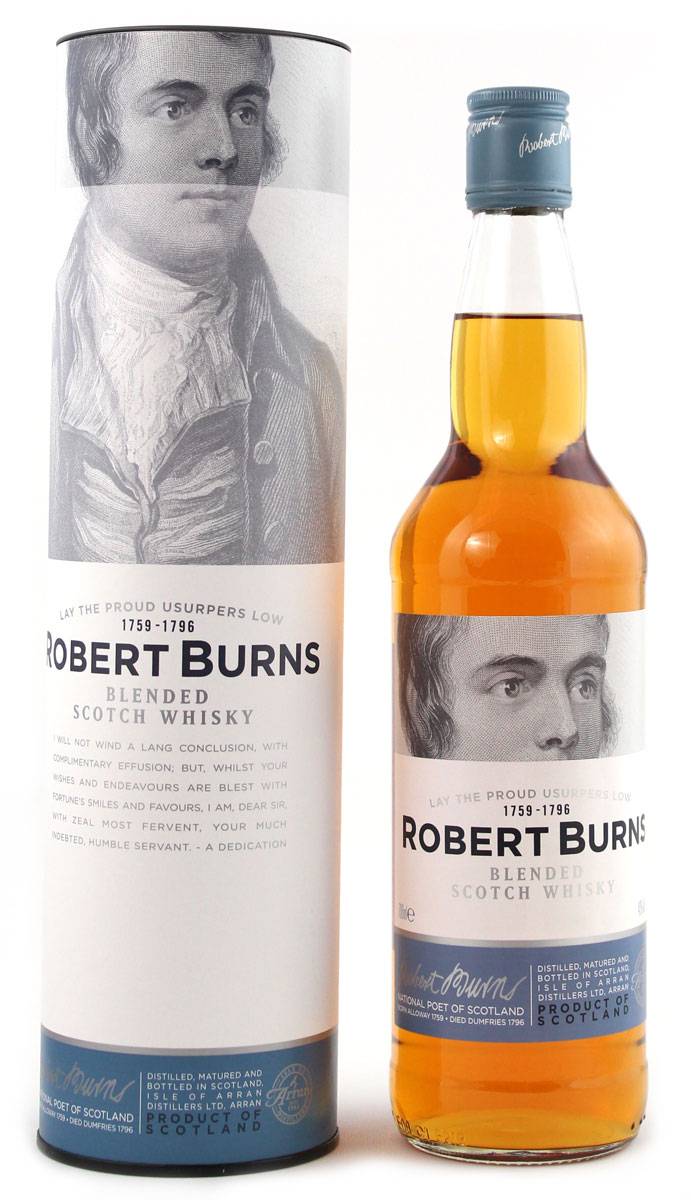 Arran Robert Burns Blend Scotch Whisky 0,7 Liter