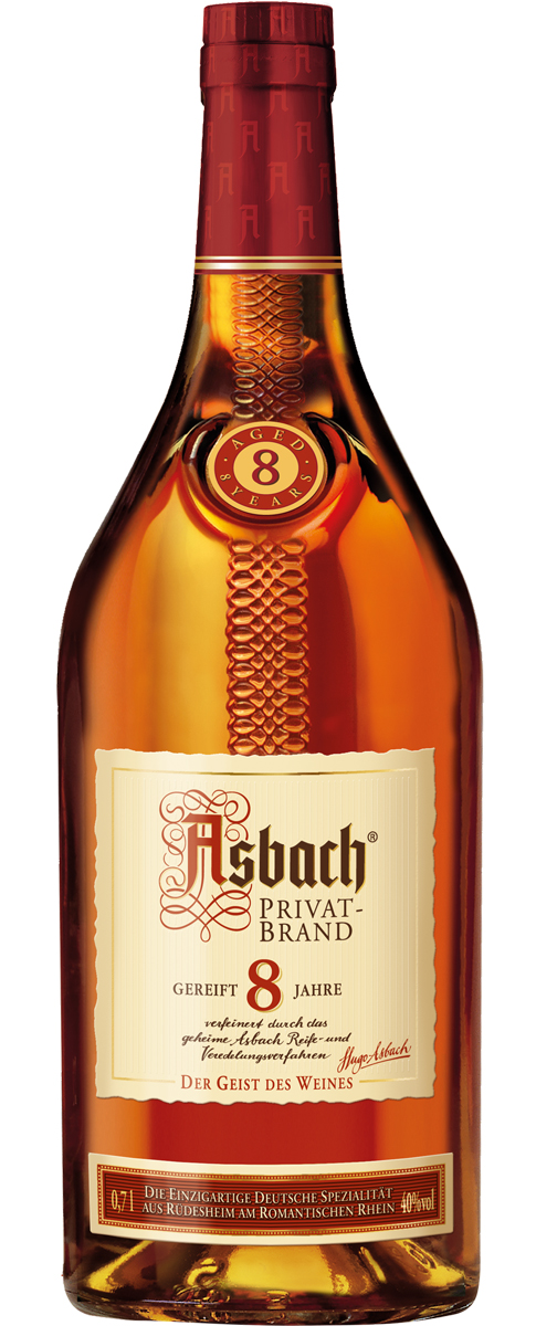 Asbach Privatbrand 8 Jahre 38% GP 0,7L Asbach Privatbrand 8 Jahre 38% GP 0,7L