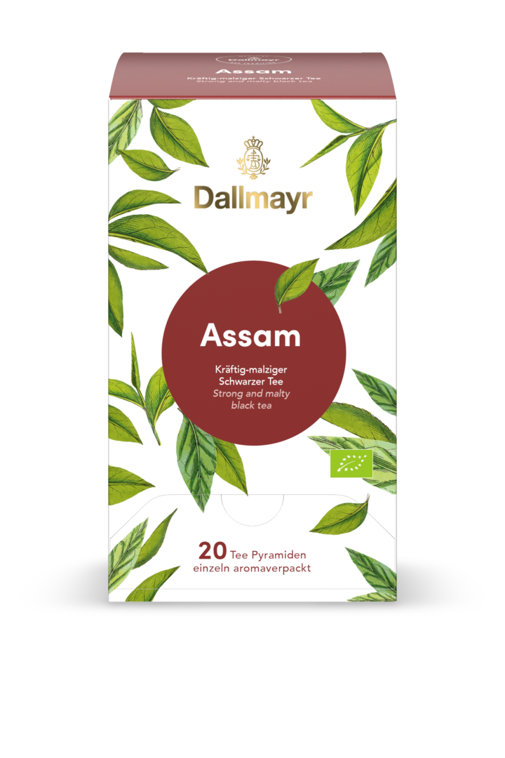 Assam Bio Kräftig-malziger Schwarzer Tee von Alois Dallmayr Kaffee OHG