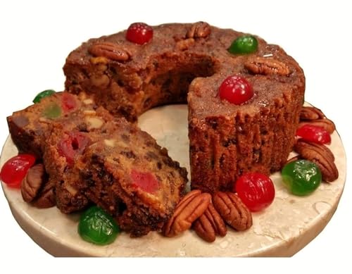 Assumption Abbey Fruit Cake in Traditional Tin, 2 lbs by Assumption Abbey Monastery Assumption Abbey Fruit Cake in Traditional Tin, 2 lbs by Assumption Abbey Monastery