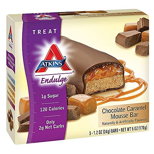 Atkins - Endulge Chocolate Caramel Mousse Bars, 5 bars [Health and Beauty]