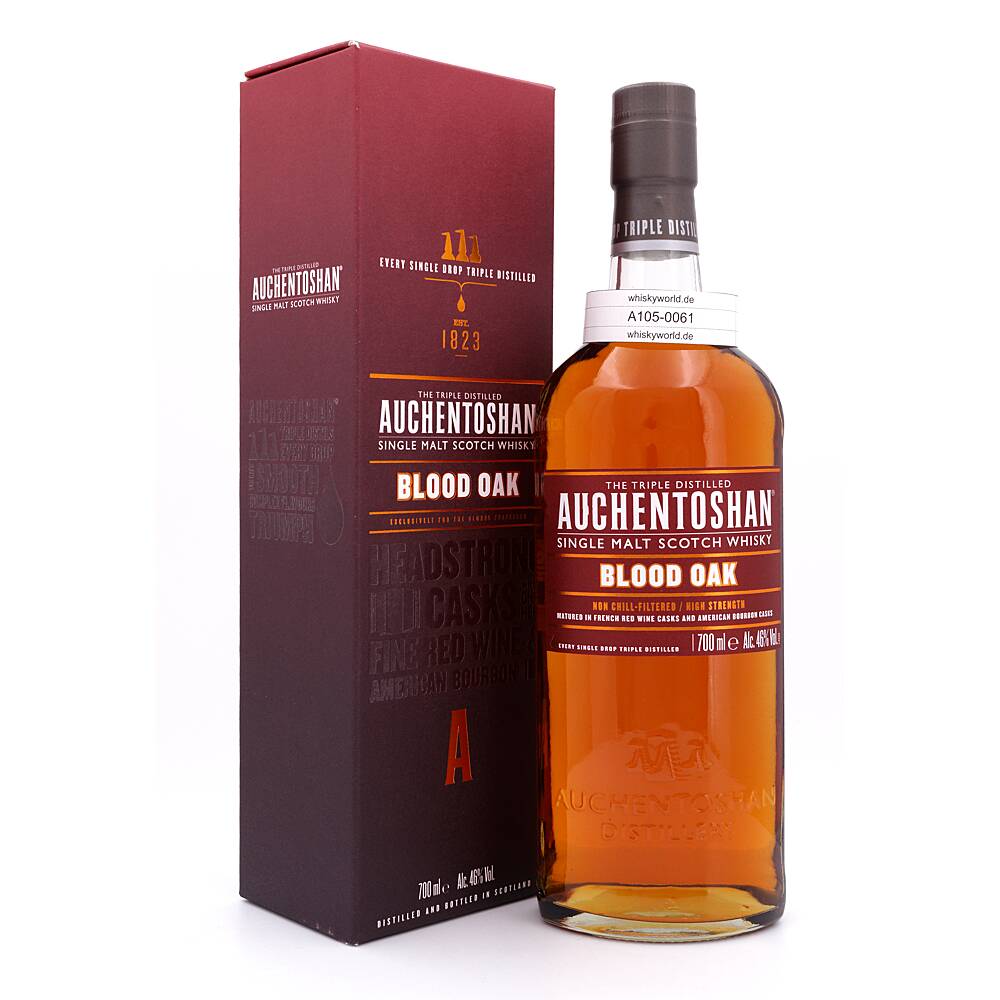 Auchentoshan Blood Oak 0,70 L/ 46.0% vol Auchentoshan Blood Oak 0,70 L/ 46.0% vol