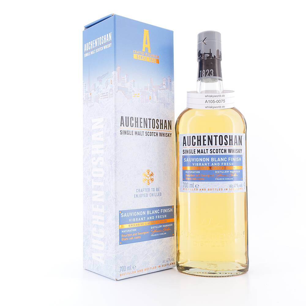 Auchentoshan Sauvignon Blanc Finish 0,70 L/ 47.0% vol Auchentoshan Sauvignon Blanc Finish 0,70 L/ 47.0% vol