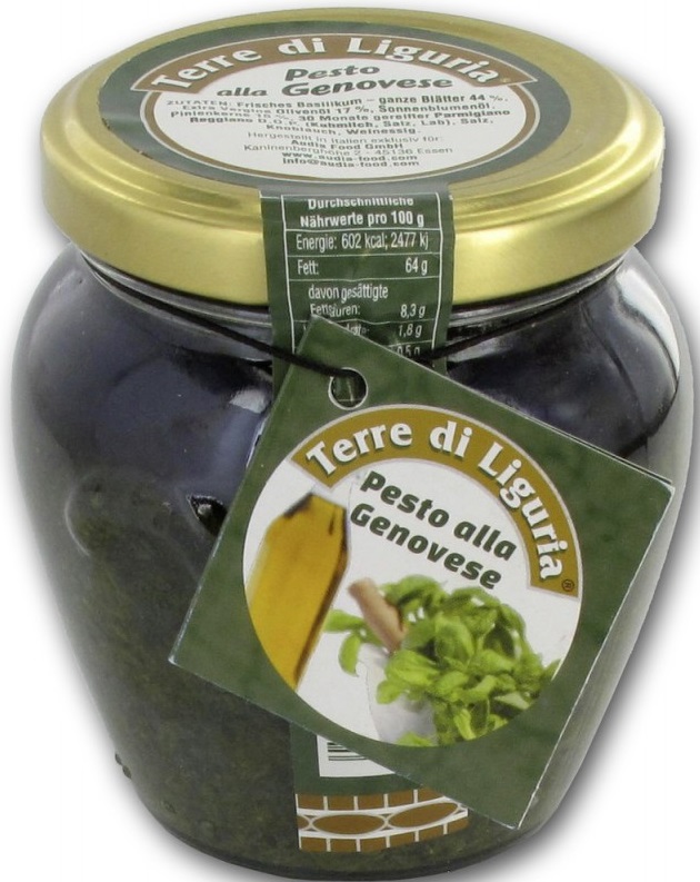 Audia Food Terre di Liguria Pesto alla Genovese 180G Audia Food Terre di Liguria Pesto alla Genovese 180G