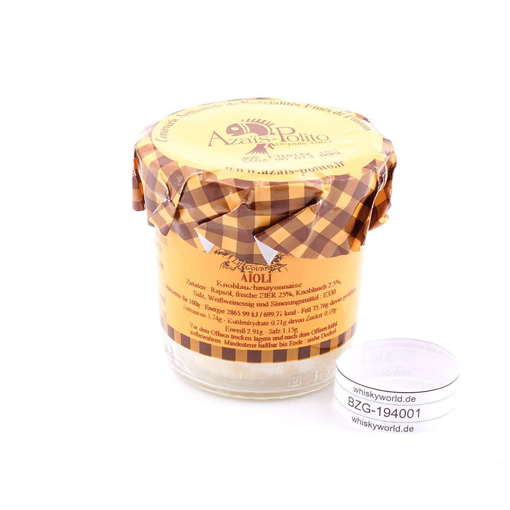 Azaïs-Polito Aioli Knoblauchmayonnaise 85 g Azaïs-Polito Aioli Knoblauchmayonnaise 85 g