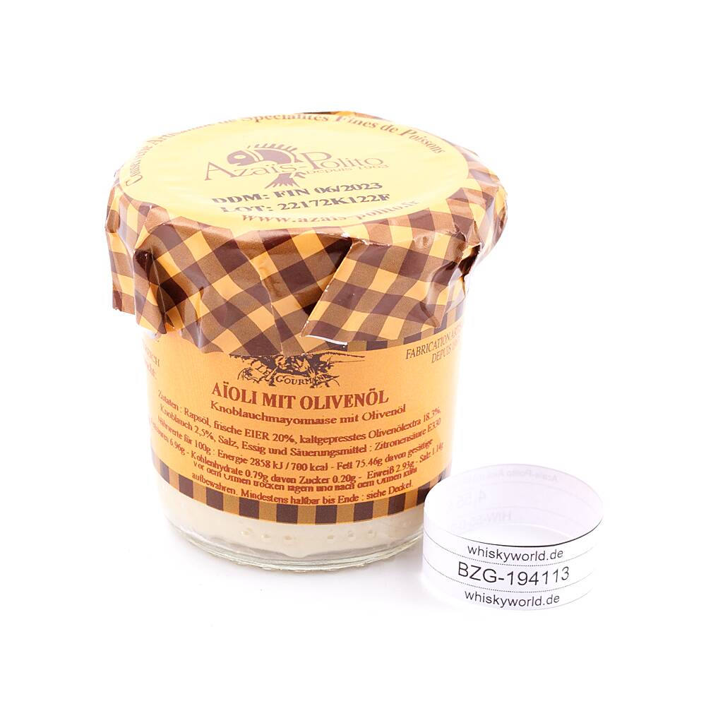 Azaïs-Polito Aioli mit Olivenöl 85 g Azaïs-Polito Aioli mit Olivenöl 85 g
