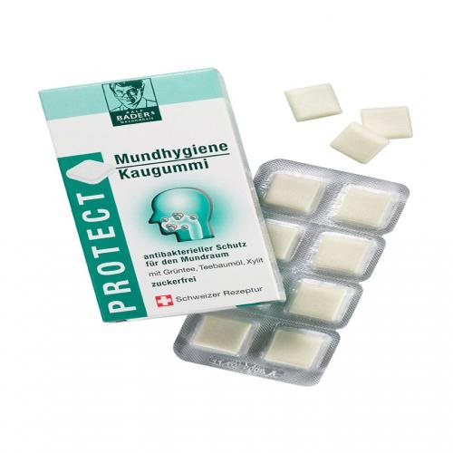 BADERS PROTECT GUM MUNDHYG 16St Kaugummi PZN:1677377 BADERS PROTECT GUM MUNDHYG 16St Kaugummi PZN:1677377