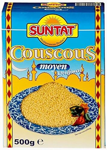 SUNTAT Couscous Moyen Original, 0,5 kg SUNTAT Couscous Moyen Original, 0,5 kg von SUNTAT