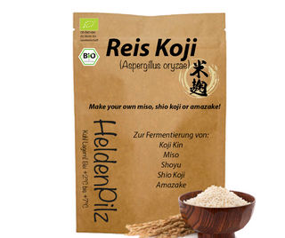 Koji (Wunder)Reis: Startpunkt für Amasake, Shio Koji, Miso, und mehr Koji (Wunder)Reis: Startpunkt für Amasake, Shio Koji, Miso, und mehr