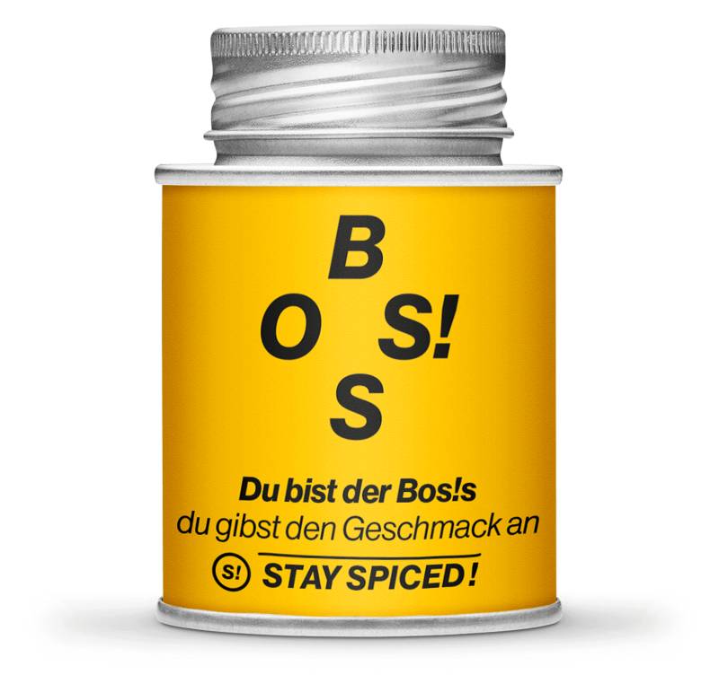 BOS!S – Du bist der Boss, du gibst den Geschmack an!