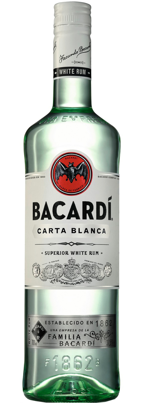 Bacardi Rum Carta Blanca 0,7L Bacardi Rum Carta Blanca 0,7L