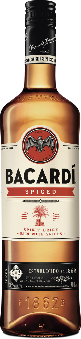 Bacardi Spiced 0,7L Bacardi Spiced 0,7L