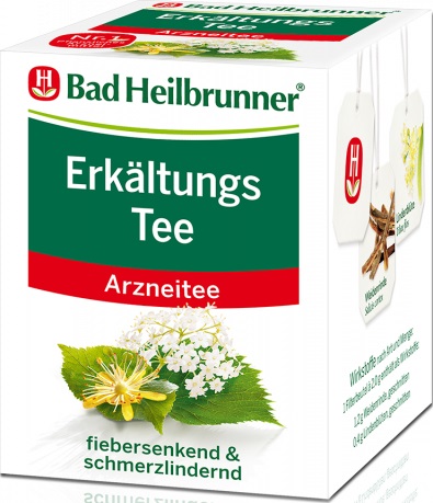 Bad Heilbrunner Erkältungstee 8ST 16G
