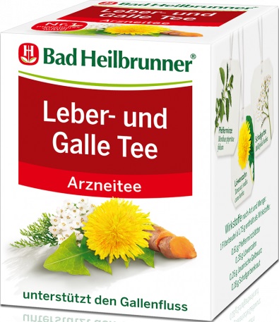 Bad Heilbrunner Leber & Galle Tee 8ST 14G